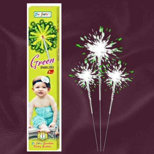7 CM RED SPARKLERS